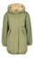 Jeepgroene parka met kap Harbour Bellerose Junior