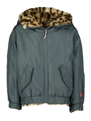 Omkeerbare jas in dierenprint Habit Bellerose Girls