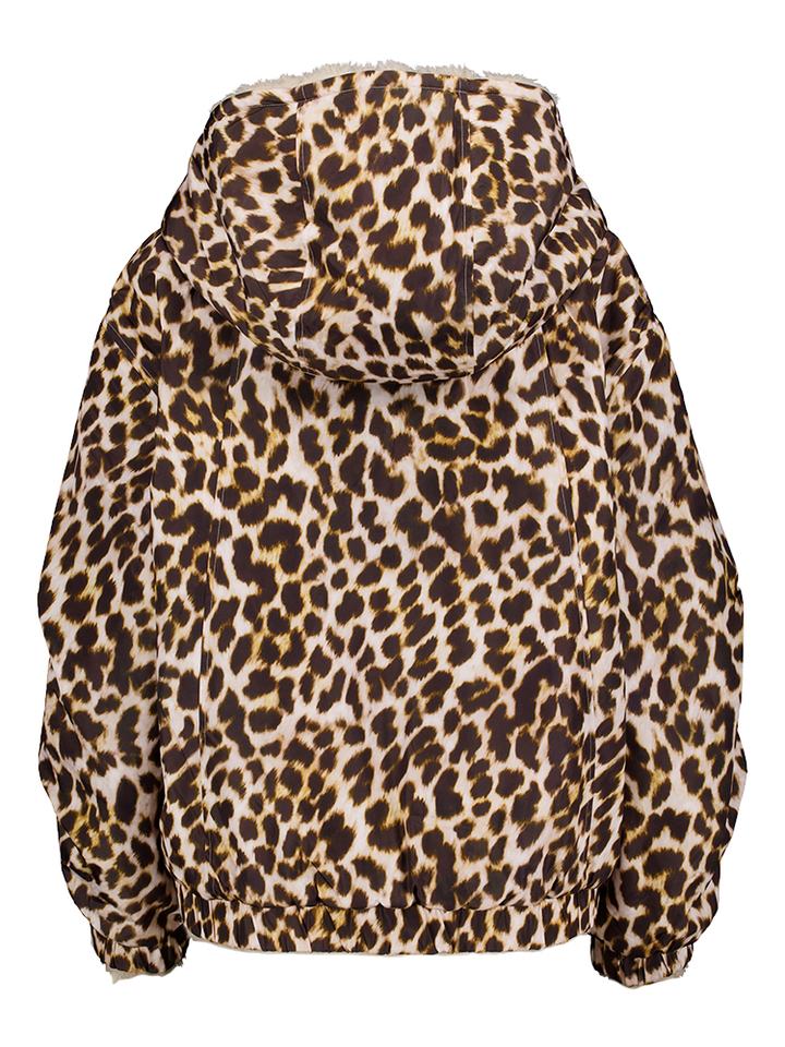 Jas in dierenprint met omkeerbare zachte binnenkant Habit Bellerose Junior