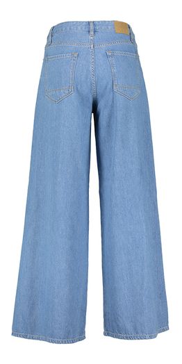 Mid blue wide leg jeans Kae Bellerose Girls 
