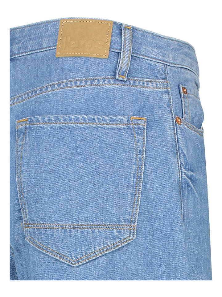 Mid blue wide leg jeans Kae Bellerose Girls