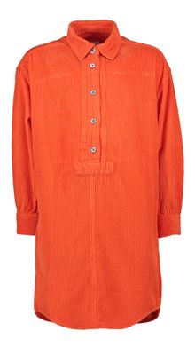 Rode jurk in ribfluweel Winnie Bellerose Girls