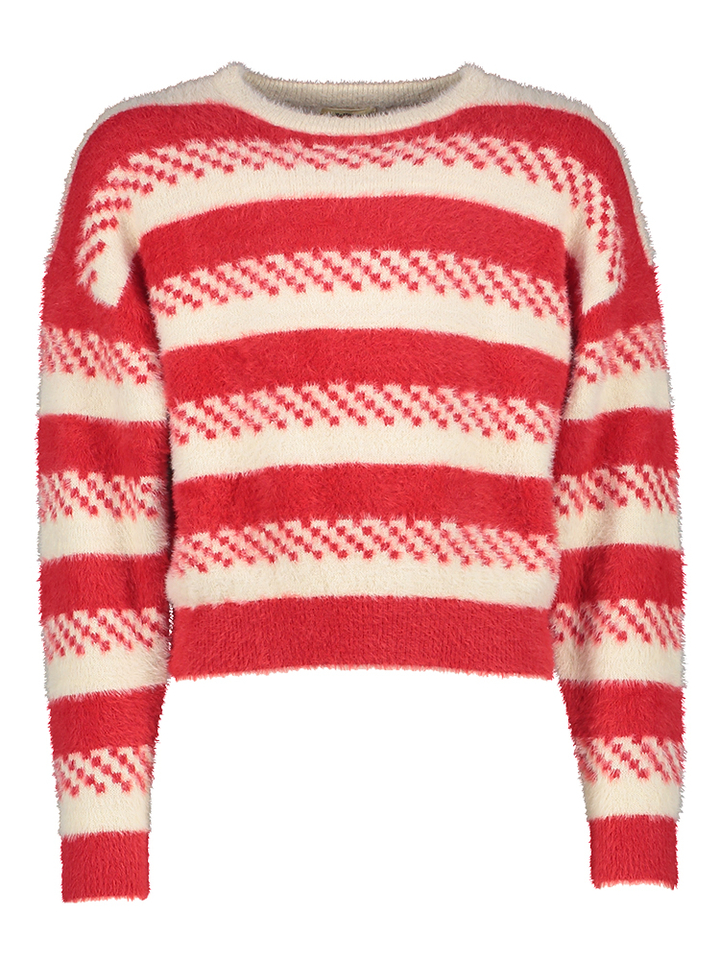 Rode zachte trui met print Golja Bellerose Girls