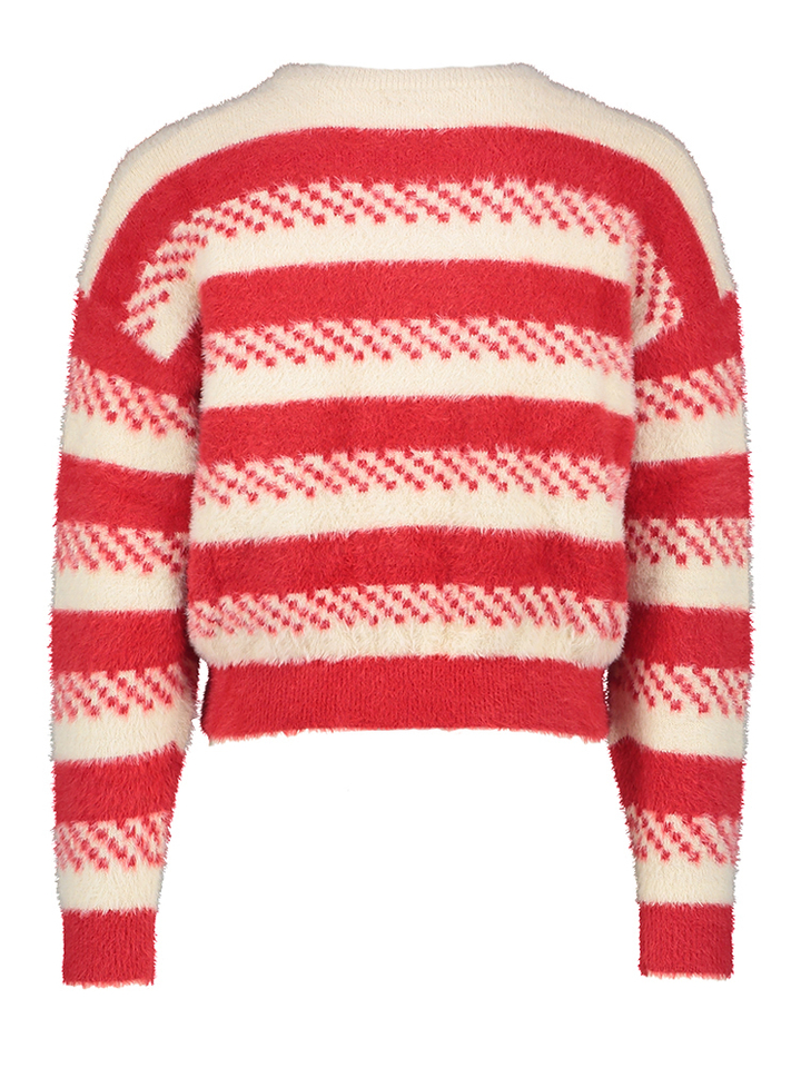 Rode zachte trui met print Golja Bellerose Girls