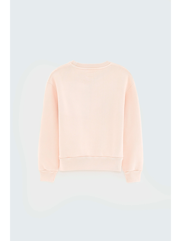 Roze katoenen sweater Bellerose Girls