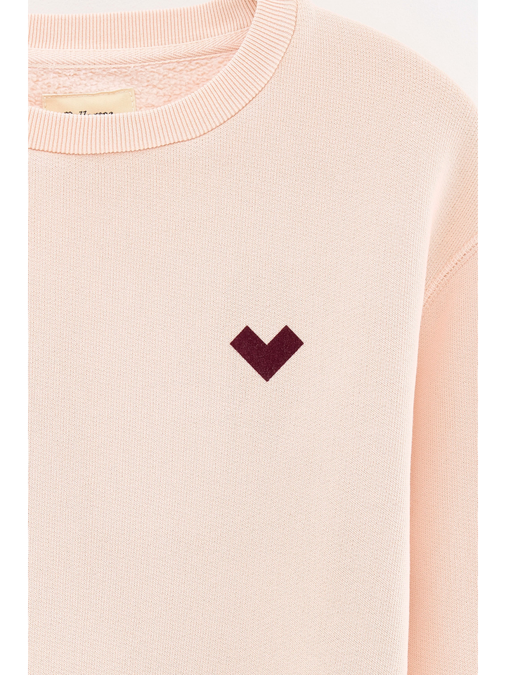 Roze katoenen sweater Bellerose Girls