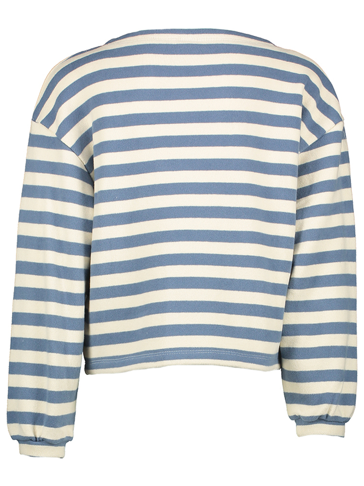 Blauw/ecru gestreepte pull Fasov Bellerose Girls