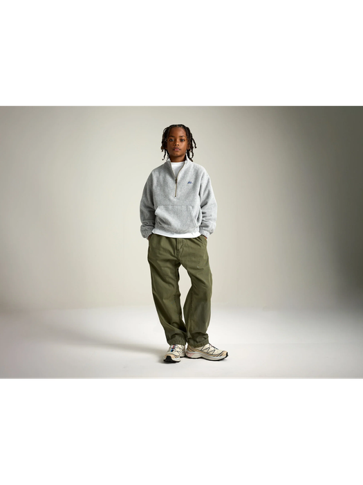 Grijze sweater met korte rits Fabril Bellerose Boys