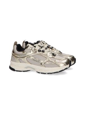 Gouden metallic lage sneakers Mercer