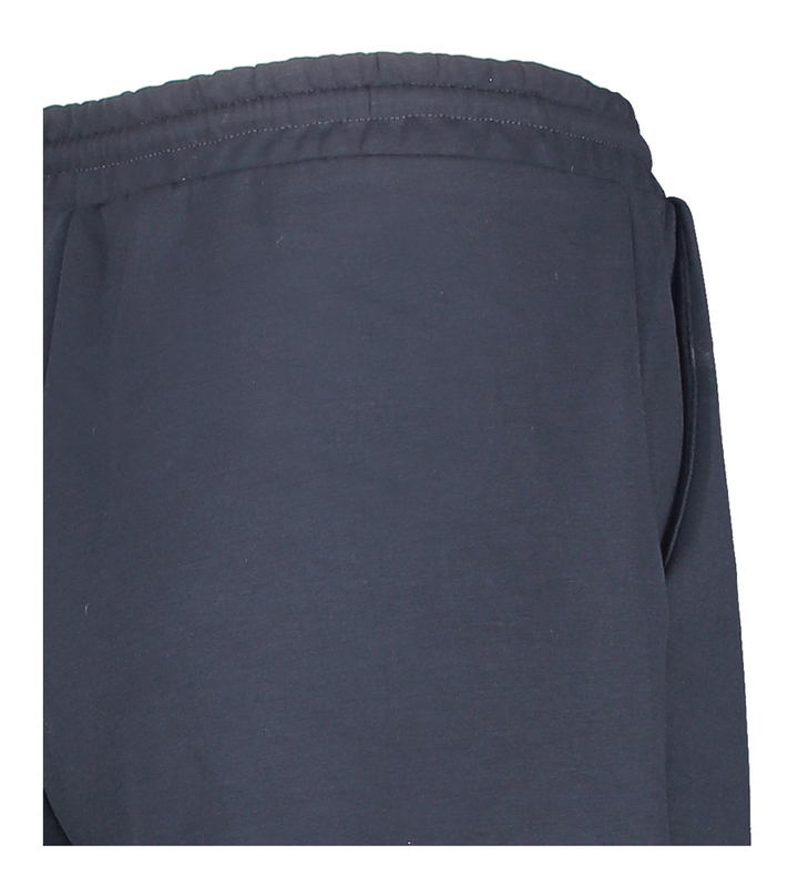 Donkerblauwe comfortabele broek met elastiek Visiffi Vila