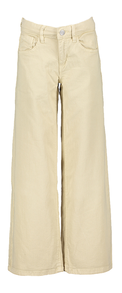Beige wide leg jeans met hoge taille Name it
