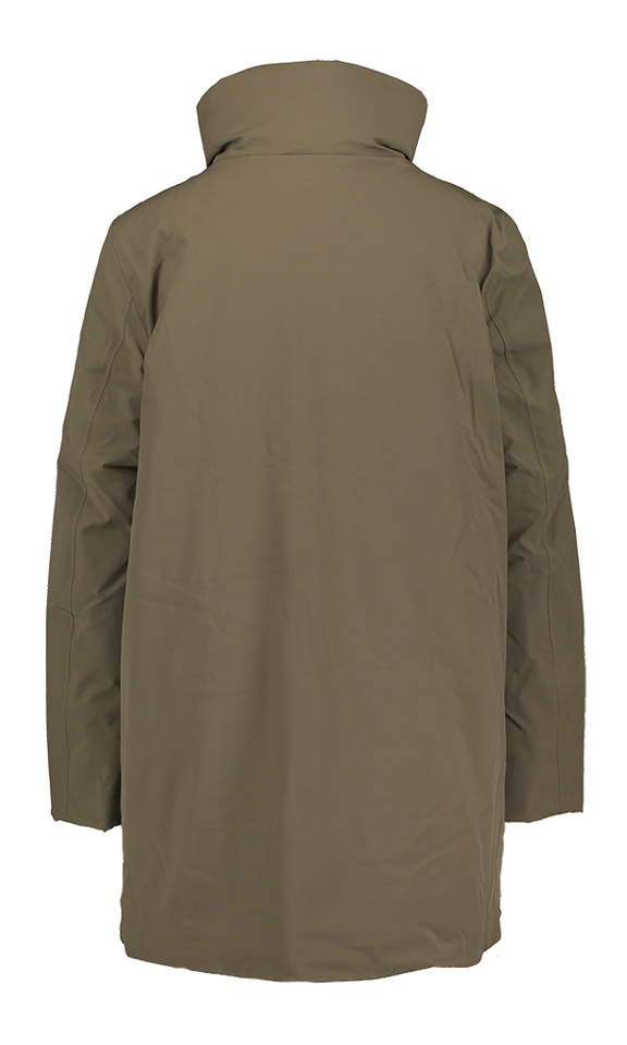 Black olive water en winddichte jas Marla Kway