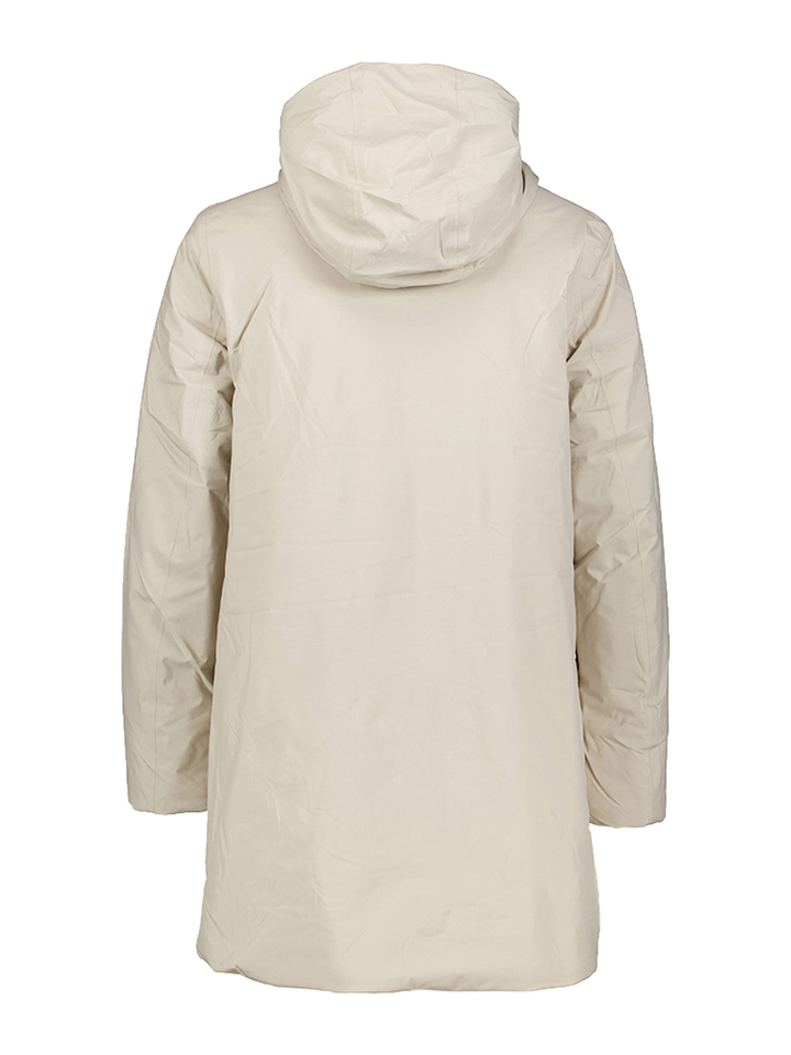 Beige cashmere lange jas Sophie Soft Touch K Way