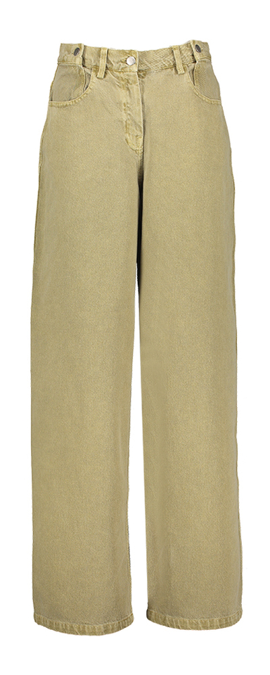 Beige wide leg jeans Collectors Club 