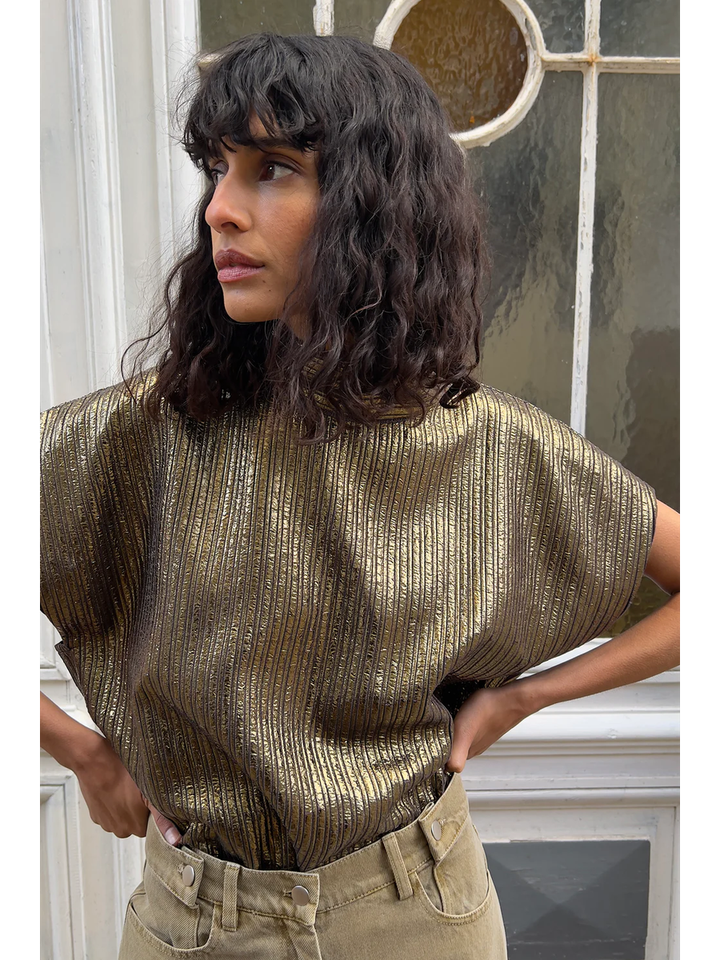 Goudkleurige top Collectors Club