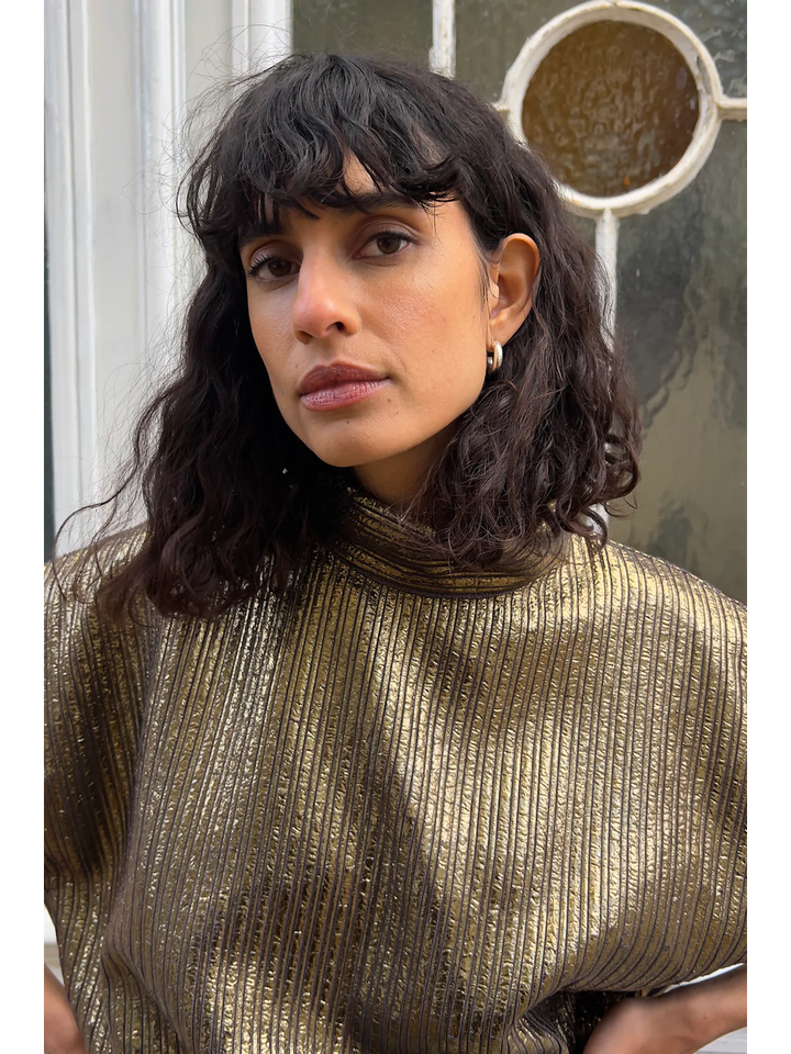 Goudkleurige top Collectors Club