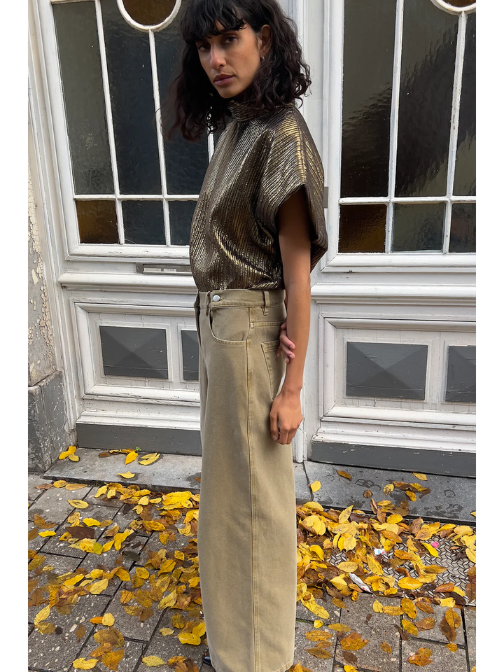 Goudkleurige top Collectors Club