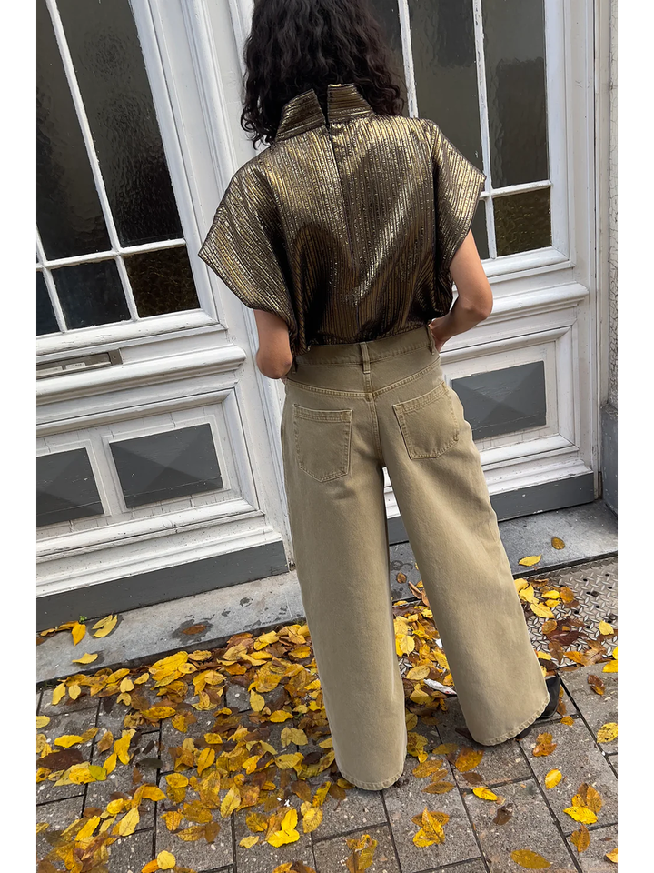 Goudkleurige top Collectors Club