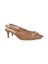 Camel slingbacks met hak Twinset 