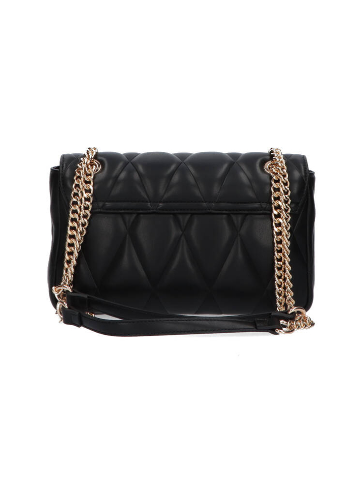 Zwarte doorstikt handtas Twinset 