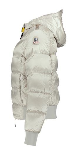 Silver Grey padded jas met kap Mariah Parajumpers