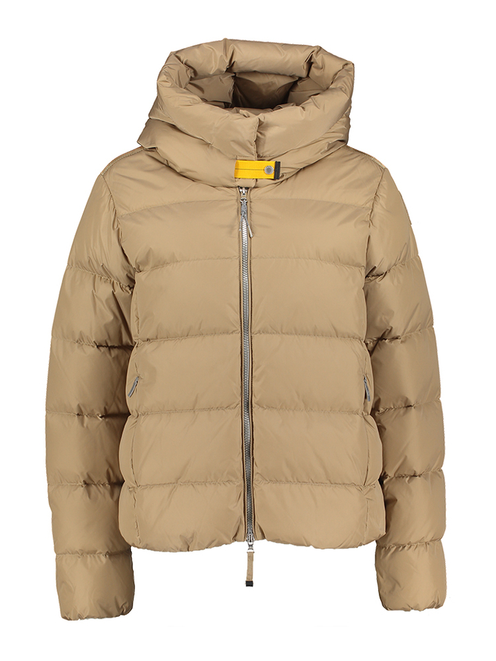 Sun kissed beige padded jas met kap Jinny Parajumpers