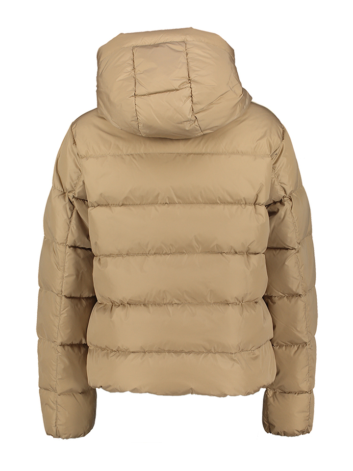 Sun kissed beige padded jas met kap Jinny Parajumpers