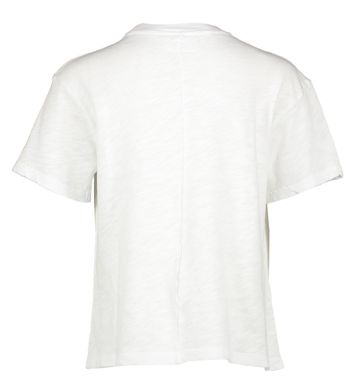 Witte katoenen t-shirt  American Vintage 