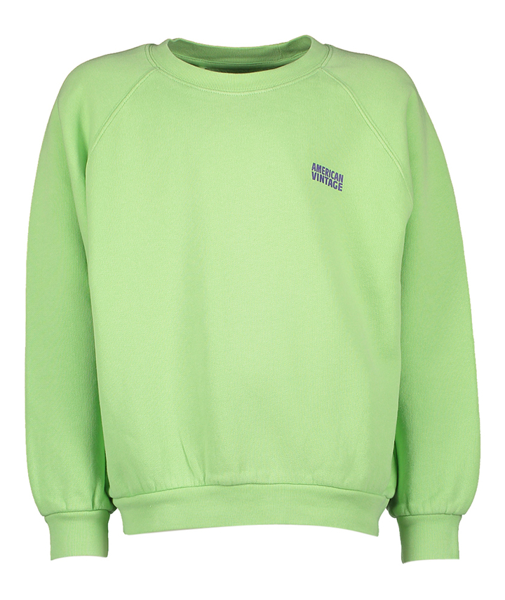 Groene sweater America Vintage