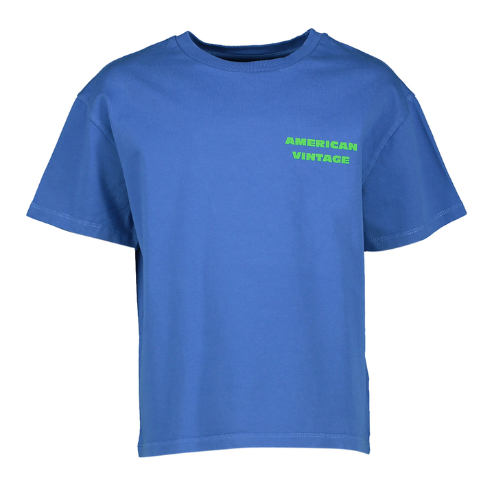 Blauwe t-shirt American Vintage 