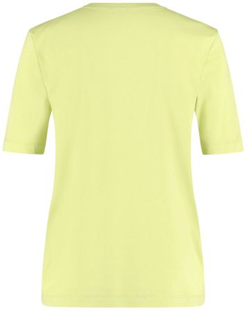 Limoengroene t-shirt met pailetten Gerry Weber 