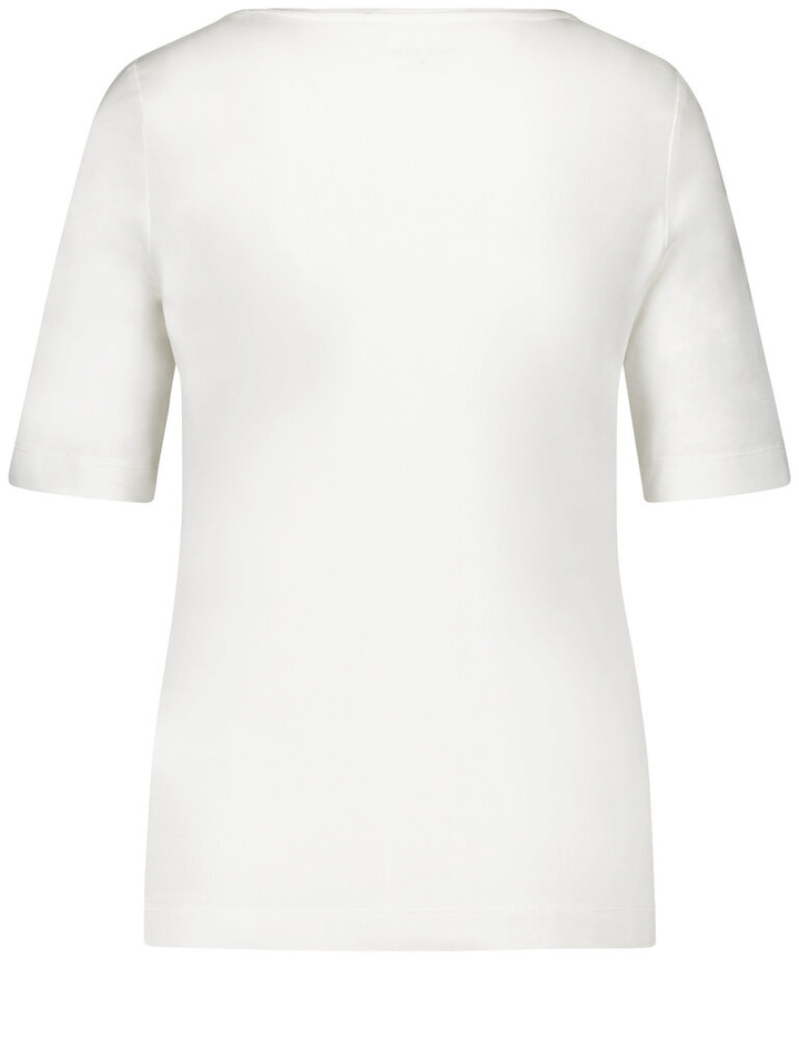 Witte t-shirt met opdruk Gerry Weber