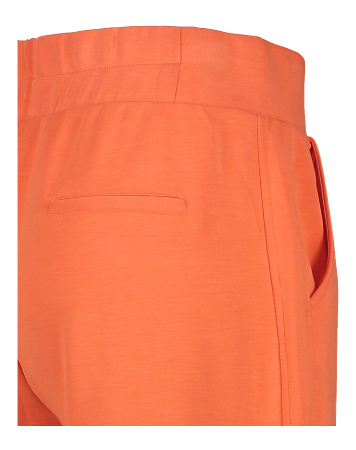 Oranje comfortabele broek met elastiek Sunrise Gerry Weber 