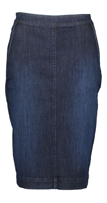 Donkerblauwe jeansrok Gerry Weber