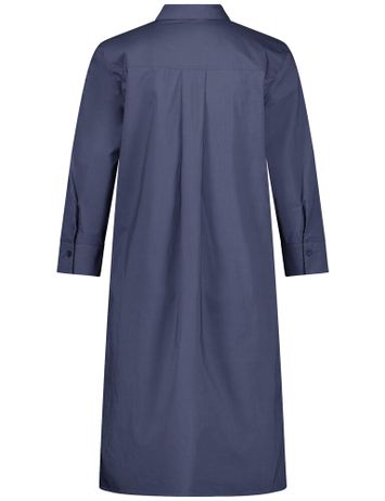 Donkerblauwe hemdjurk met zakken Indigo Gerry Weber 