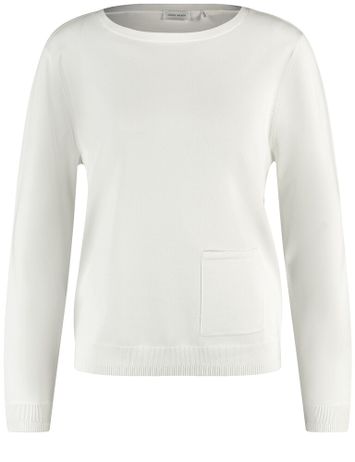 Witte trui met boothals Gerry Weber 