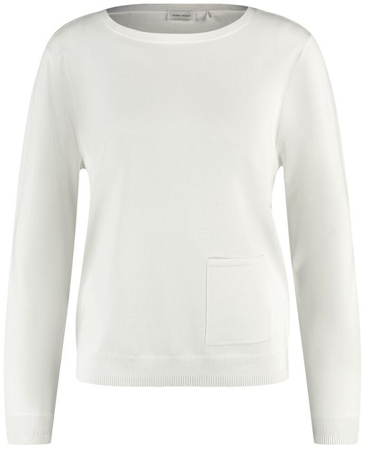 Witte trui met boothals Gerry Weber