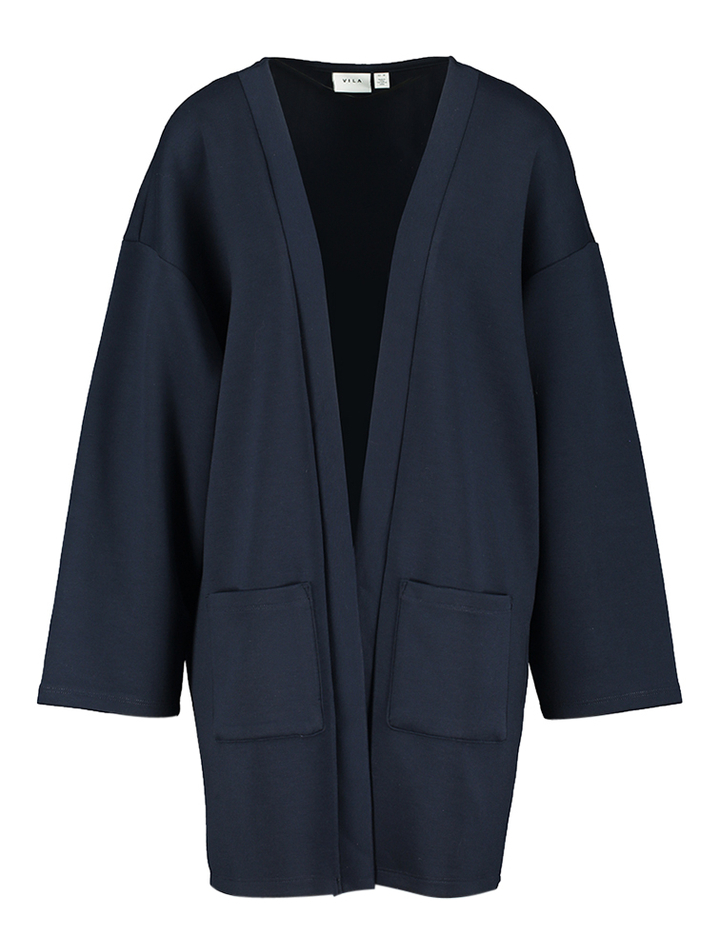 Donkerblauwe halflange gilet Visiffi Vila