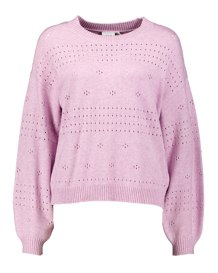 Paarskleurige pull met boothals Viril Vila