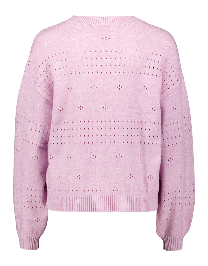 Paarskleurige pull met boothals Viril Vila