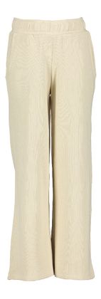 Name It Zand kleurige sweaterbroek in ribbelstof