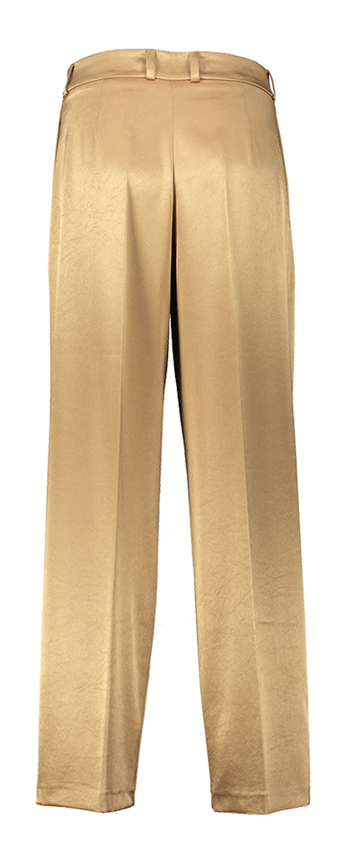 Goudkleurige broek Liviana Conti