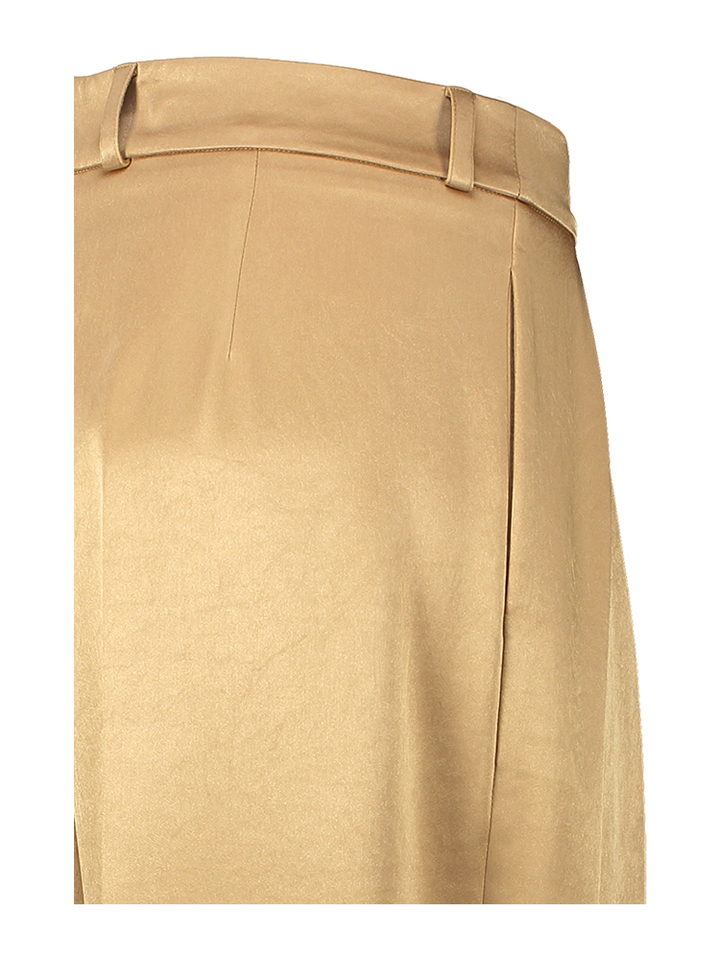 Goudkleurige broek Liviana Conti