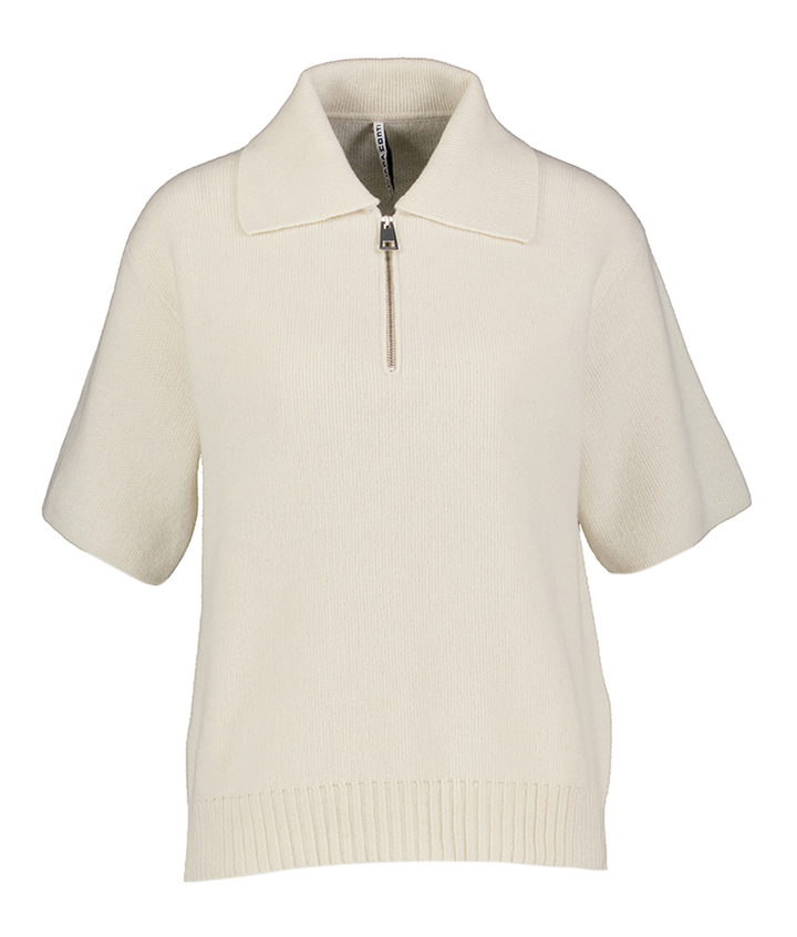 Ecru trui met cashmere Liviana Conti