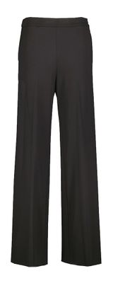 Zwarte Soepelvallende broek Liviana Conti