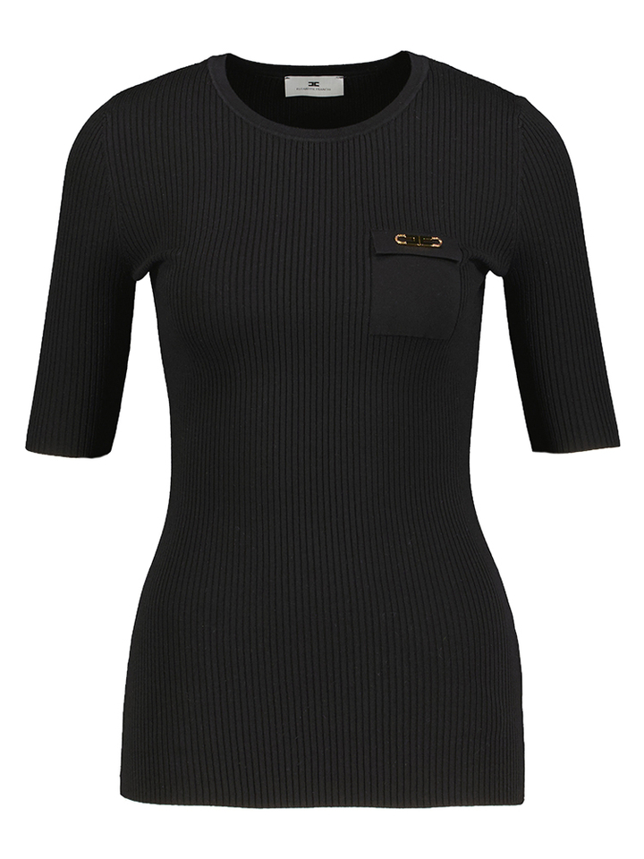 Zwarte trui Elisabetta Franchi