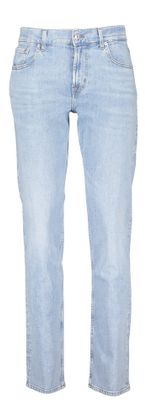 For all mankind Lichtblauwe loose fit jeans Slimmy Left