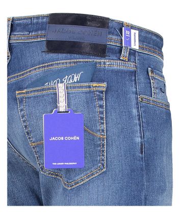 Blauwe SLIM FIT jeans Jacob Cohen 
