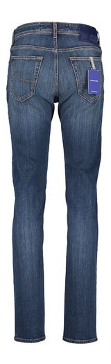 Blauwkleurige slim fit jeans Jacob Cohen