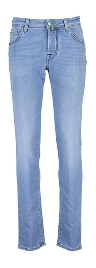 Blauwe slim fit jeans Nick Jacob Cohen